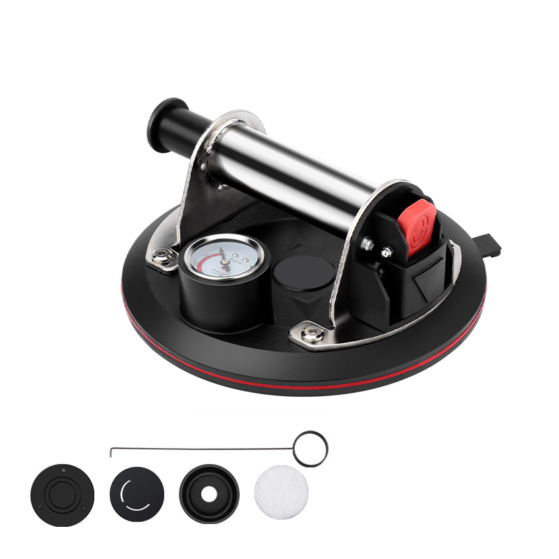 🥳2026 HOT SALE🥳💞50K+ SOLD! 🛠️💪 8-Inch Glass Vacuum Suction Cup – 200kg load, heavy-duty rubber pad & metal handle. Safe lifting for glass, tiles & granite! 🛡️✅