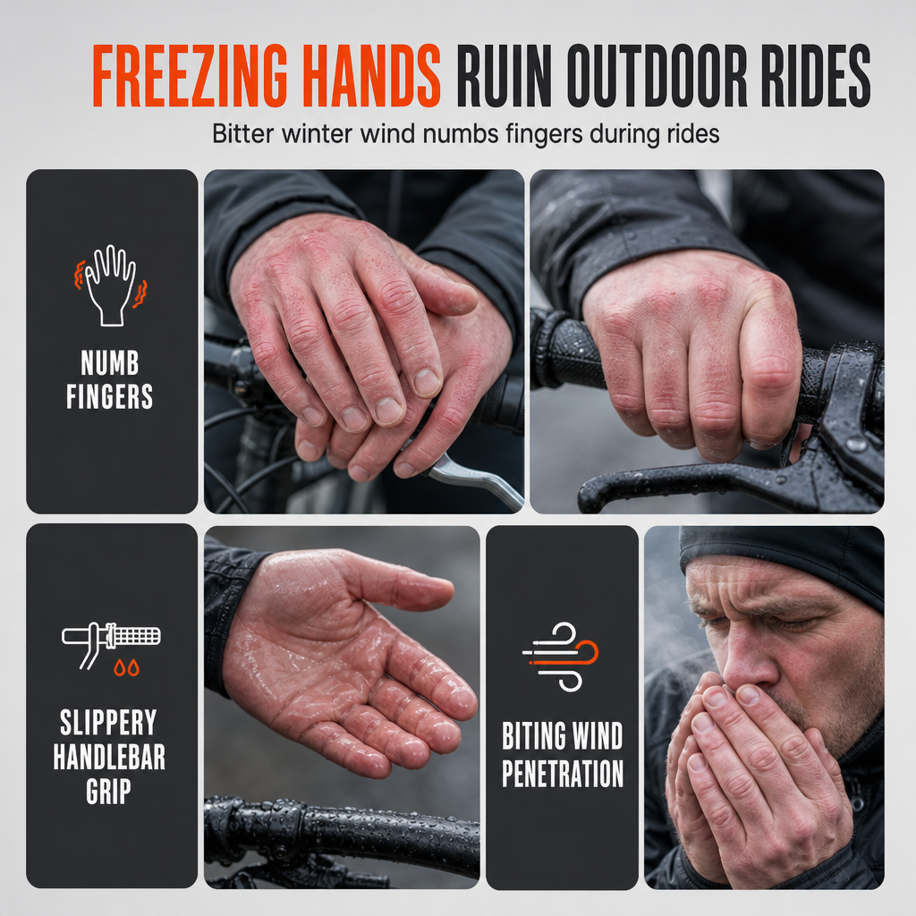 🥳2026 HOT SALE🥳💞50K+ SOLD! 🧤❄️ 50% OFF! Winter Waterproof Cycling Gloves – thermal, touchscreen, water-repellent & anti-slip. Warm hands, full control on cold rides! 🛡️✅