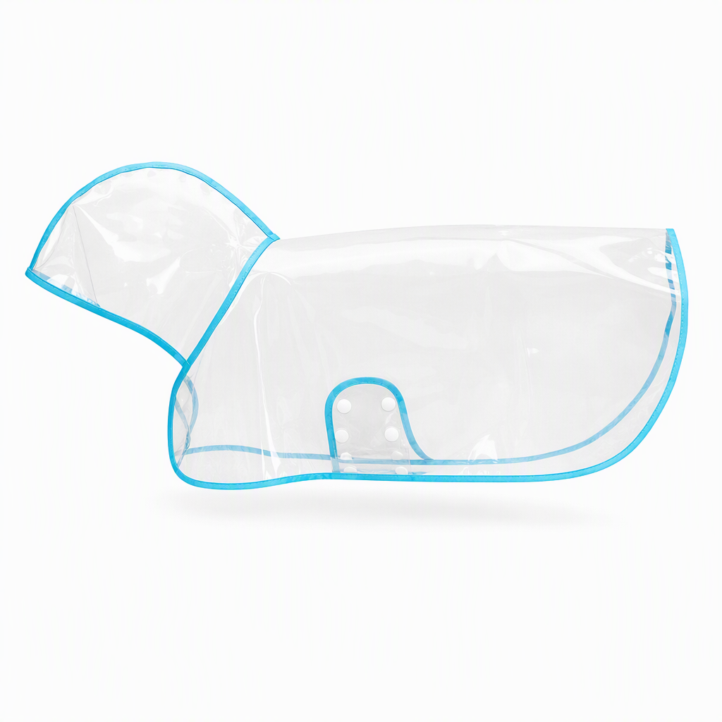 🥳2026 HOT SALE🥳💞50K+ SOLD! 🐕☔ 50% OFF! Transparent Waterproof Dog Raincoat – crystal clear protection, adjustable fit, EVA material. Keeps pup dry & visible on rainy walks! 🛡️💚