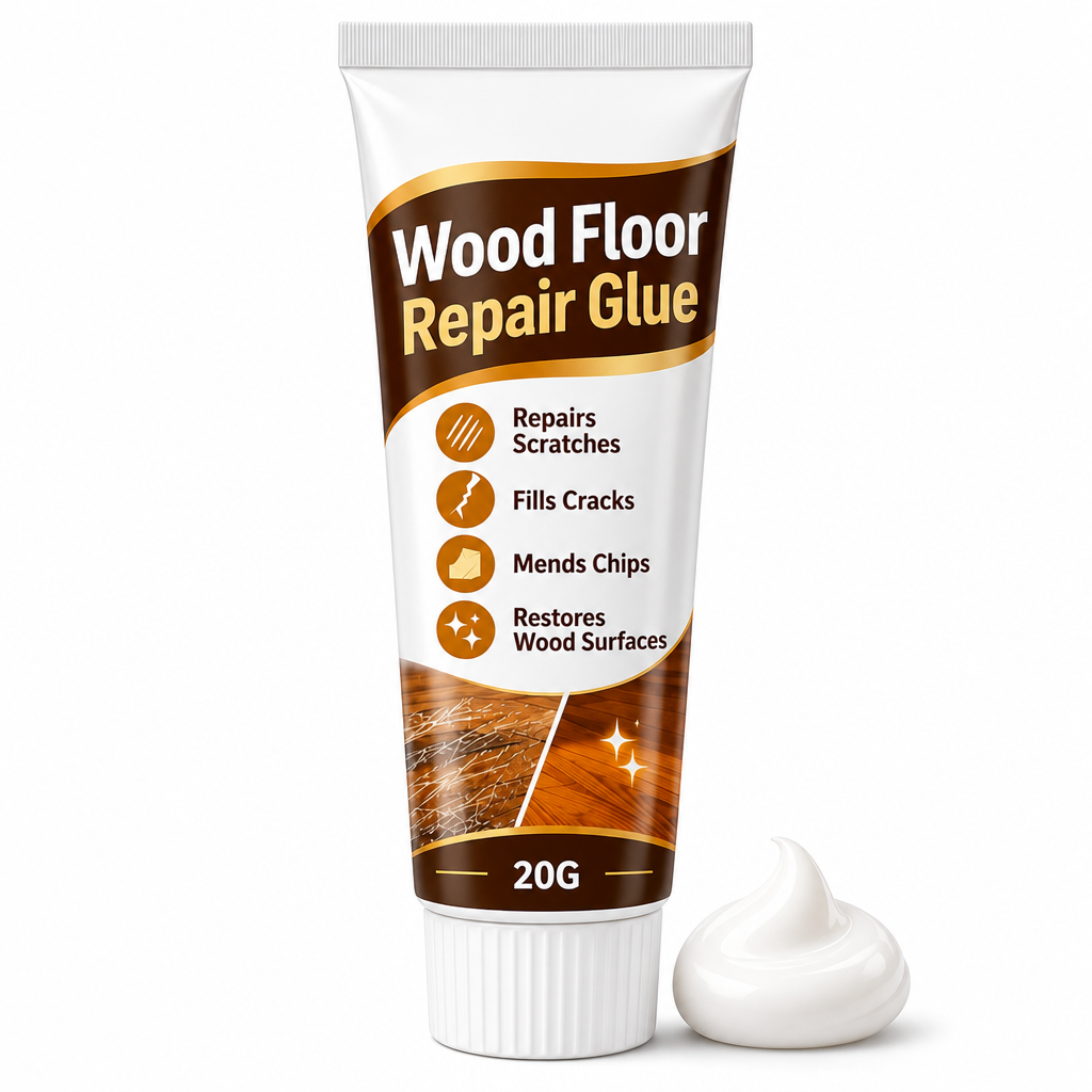 🥳2026 HOT SALE🥳💞50K+ SOLD! 🛠️🏠 50% OFF! Wood Floor Repair Glue – locks loose planks, fills gaps & stops squeaks. Waterproof high-strength polymer for flat, safe floors! ✅💪