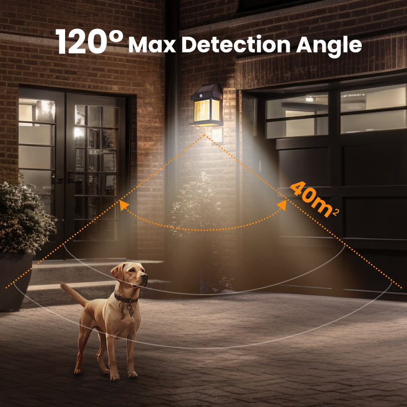 🥳2026 HOT SALE🥳💞50K+ SOLD! 🎄☀️ Christmas Limited Discount! Motion Sensor Solar Tungsten Wall Light – 3 lighting modes, 120° smart sensor, IP65 waterproof. No electricity bills, easy install! 🏠✨