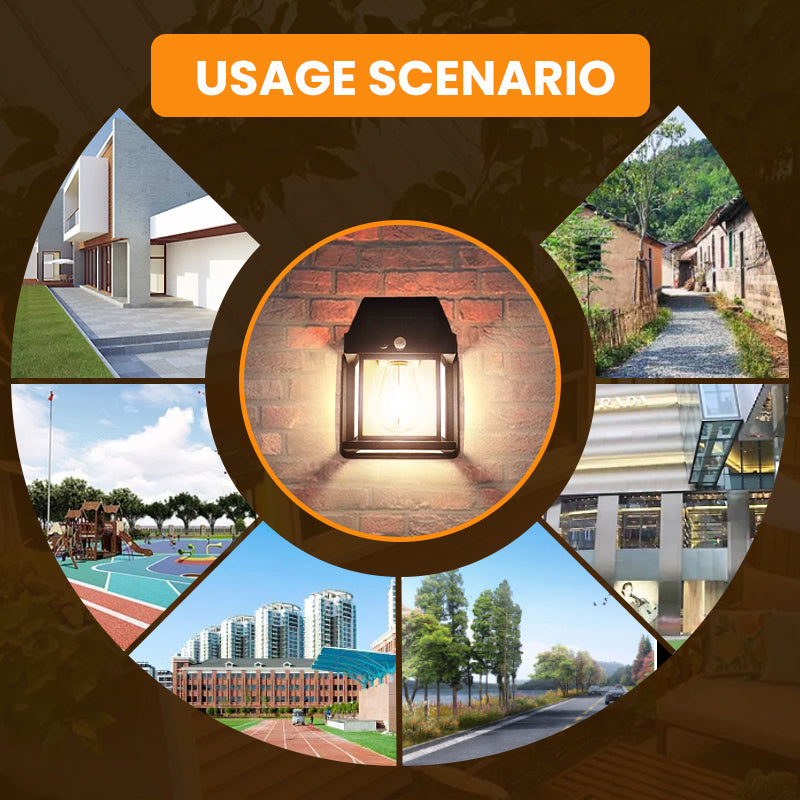 🥳2026 HOT SALE🥳💞50K+ SOLD! 🎄☀️ Christmas Limited Discount! Motion Sensor Solar Tungsten Wall Light – 3 lighting modes, 120° smart sensor, IP65 waterproof. No electricity bills, easy install! 🏠✨