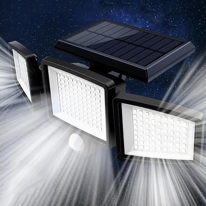 🥳2026 HOT SALE🥳💞50K+ SOLD! ☀️💡 50% OFF! Solar Outdoor Light with Remote – motion sensor, 210 LED, 3 modes, IP44 waterproof. Remote control & easy install! 🏠✅