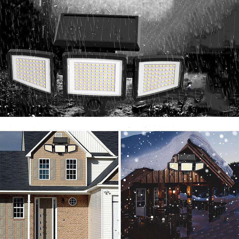🥳2026 HOT SALE🥳💞50K+ SOLD! ☀️💡 50% OFF! Solar Outdoor Light with Remote – motion sensor, 210 LED, 3 modes, IP44 waterproof. Remote control & easy install! 🏠✅