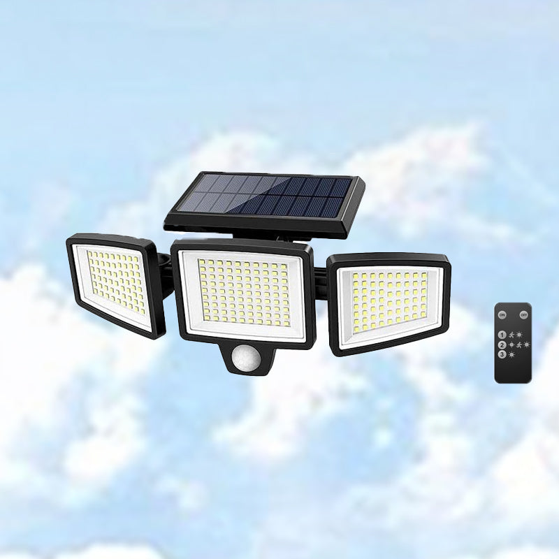🥳2026 HOT SALE🥳💞50K+ SOLD! ☀️💡 50% OFF! Solar Outdoor Light with Remote – motion sensor, 210 LED, 3 modes, IP44 waterproof. Remote control & easy install! 🏠✅