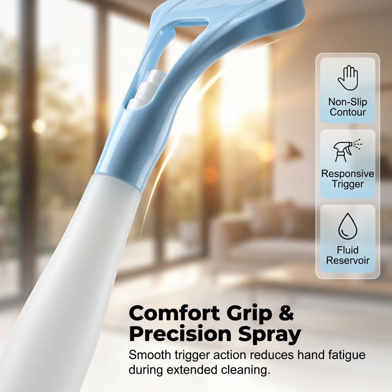 🥳2026 HOT SALE🥳💞50K+ SOLD! 🪟✨ 50% OFF! All-in-One Glass Cleaning Tool – 3-in-1 spray, scrub & squeegee, streak-free silicone blade. One-hand operation for windows, mirrors & car glass! ✅💪