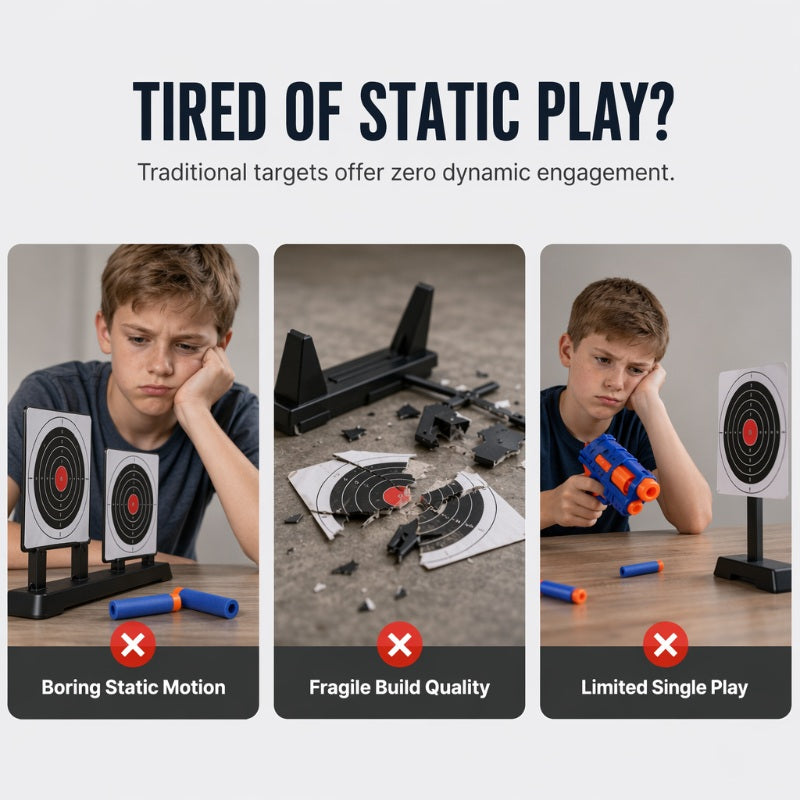 🥳2026 HOT SALE🥳💞50K+ SOLD! 🎯✨ 50% OFF! Electric Floating Ball Shooting Target – moving aim game with USB power, adjustable height & soft balls. Fun for kids & adults! 🛡️💪