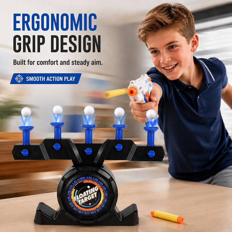 🥳2026 HOT SALE🥳💞50K+ SOLD! 🎯✨ 50% OFF! Electric Floating Ball Shooting Target – moving aim game with USB power, adjustable height & soft balls. Fun for kids & adults! 🛡️💪