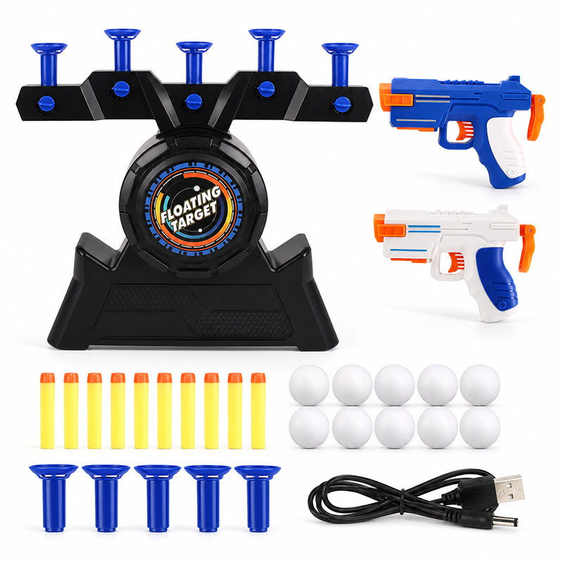 🥳2026 HOT SALE🥳💞50K+ SOLD! 🎯✨ 50% OFF! Electric Floating Ball Shooting Target – moving aim game with USB power, adjustable height & soft balls. Fun for kids & adults! 🛡️💪