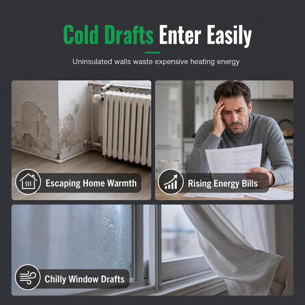 🥳2026 HOT SALE🥳💞50K+ SOLD! ♨️🔥 50% OFF! Reflective Double Bubble Insulation Foil – 60cm×5m cut-to-size radiator heat reflector. Redirect warmth back into the room & cut heating waste! 🏠💚