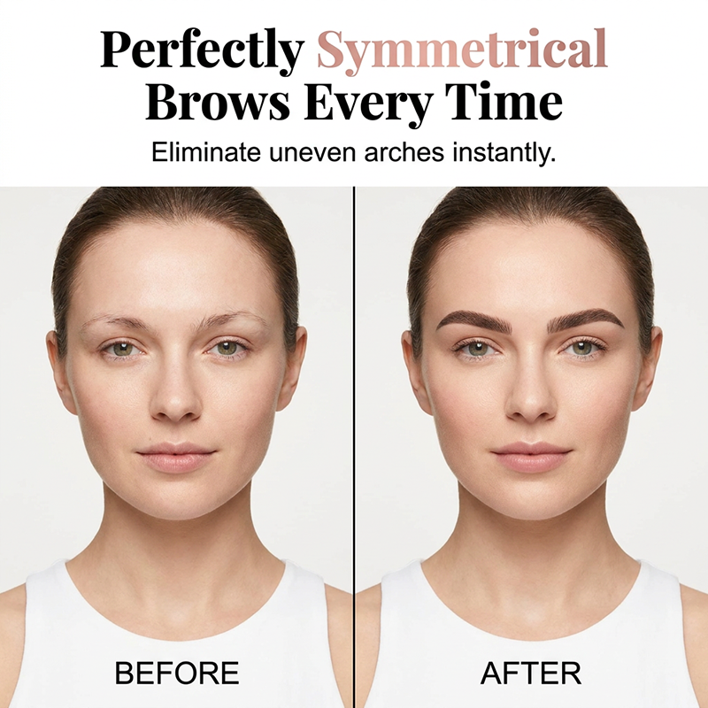 🥳2026 HOT SALE🥳💞50K+ SOLD! 🖌️✨ 50% OFF! Eyebrow Stamp Kit – perfectly symmetrical brows in seconds, smudge-proof & beginner-friendly. Neat arches without the fuss! 🛡️✅
