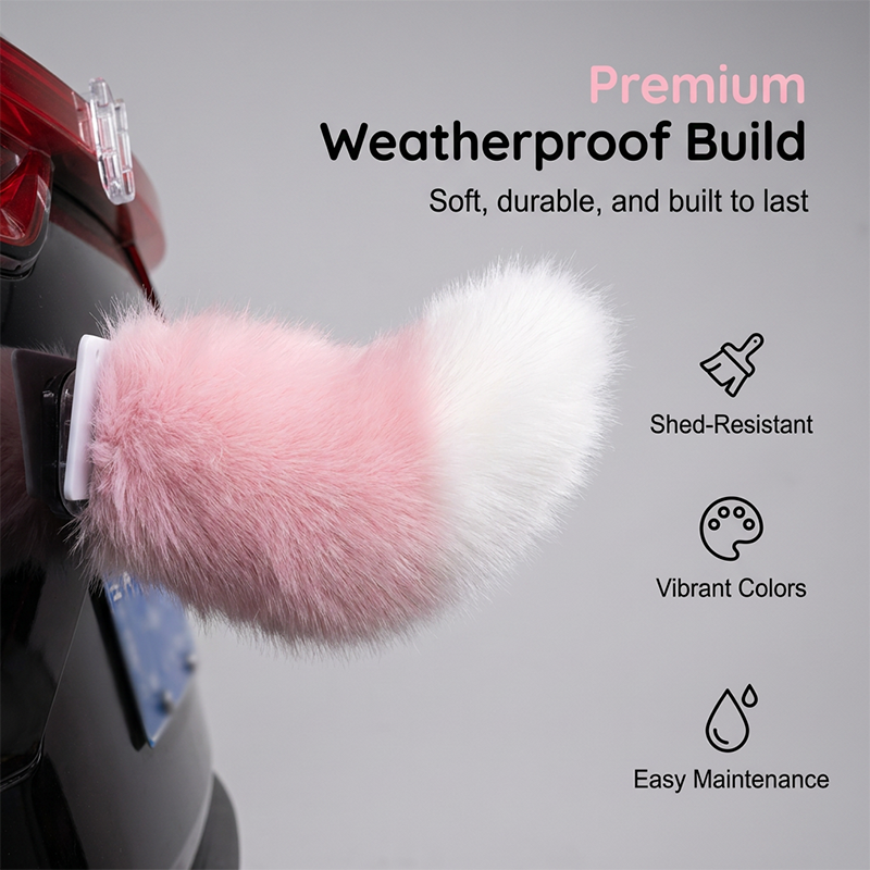 🥳2026 HOT SALE🥳💞50K+ SOLD! 🚗✨ 50% OFF! Remote Control Electric Car Tail – animated plush design, voice & remote control, Type-C rechargeable, weatherproof. Stand out on every drive! 🛡️💪