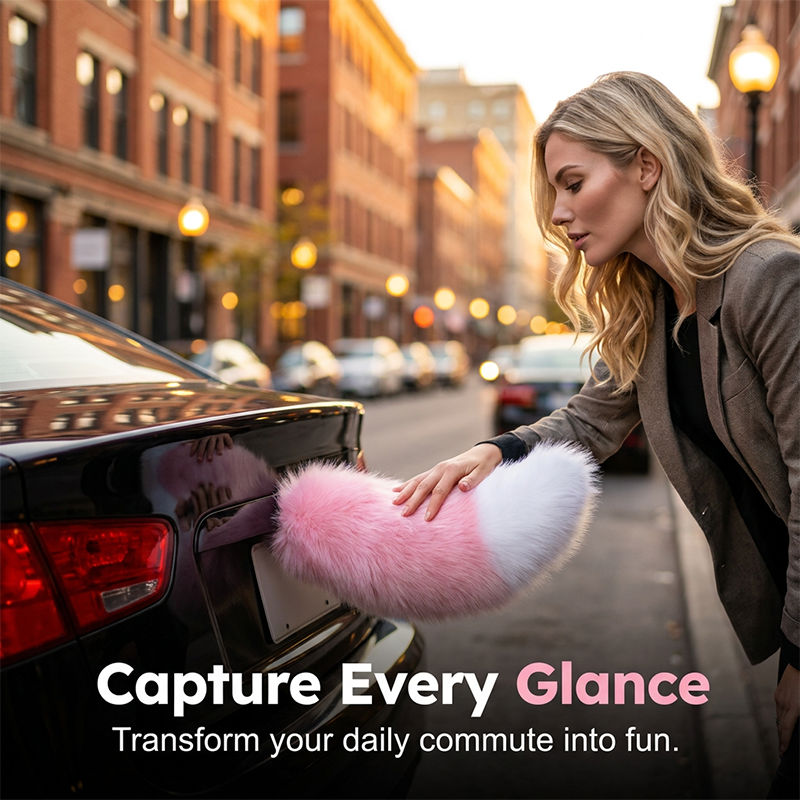 🥳2026 HOT SALE🥳💞50K+ SOLD! 🚗✨ 50% OFF! Remote Control Electric Car Tail – animated plush design, voice & remote control, Type-C rechargeable, weatherproof. Stand out on every drive! 🛡️💪