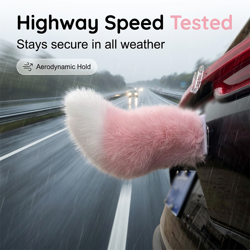 🥳2026 HOT SALE🥳💞50K+ SOLD! 🚗✨ 50% OFF! Remote Control Electric Car Tail – animated plush design, voice & remote control, Type-C rechargeable, weatherproof. Stand out on every drive! 🛡️💪