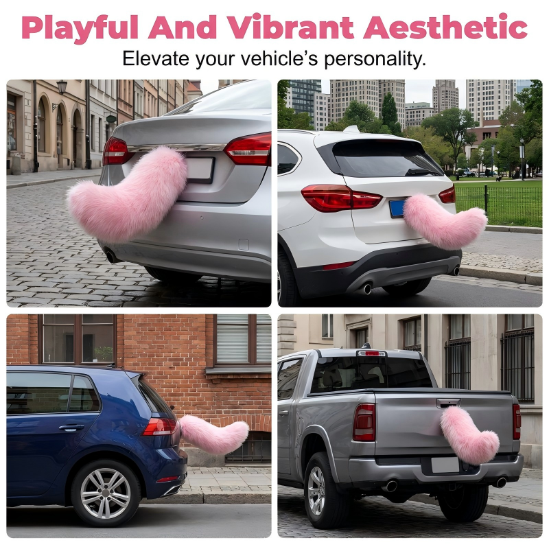 🥳2026 HOT SALE🥳💞50K+ SOLD! 🚗✨ 50% OFF! Remote Control Electric Car Tail – animated plush design, voice & remote control, Type-C rechargeable, weatherproof. Stand out on every drive! 🛡️💪