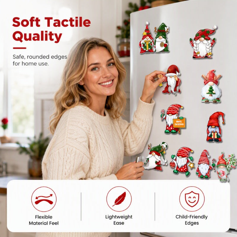 🥳2026 HOT SALE🥳💞50K+ SOLD! 🎄🧲 Waterproof Christmas Cartoon Fridge Magnets – 3D festive designs, strong magnetic grip, no residue. Easy holiday decorating for kids & family! ✨✅