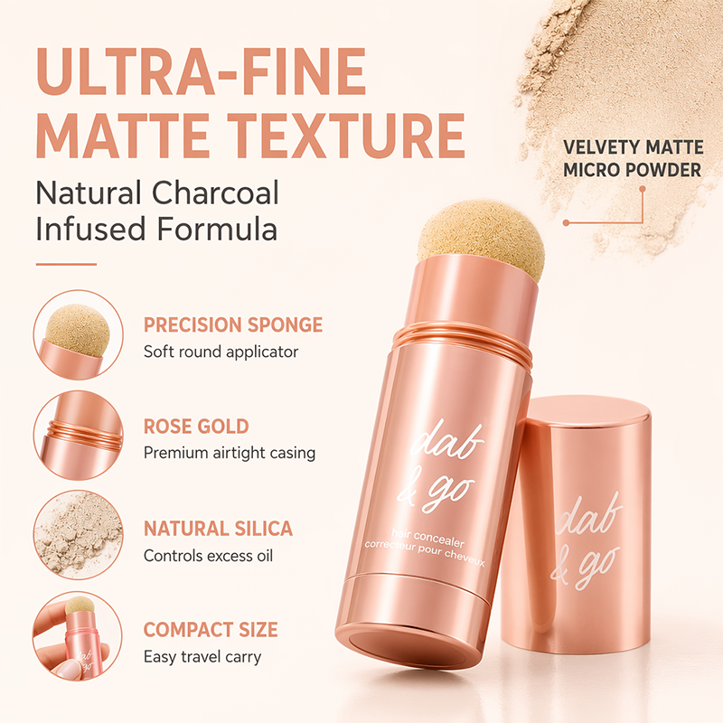 🥳2026 HOT SALE🥳💞50K+ SOLD! 💇✨ 50% OFF! Instant Hair Shadow Powder Stick – sponge applicator fills thinning hairline, matte finish, all-day wear. Look fuller instantly! 🛡️💪