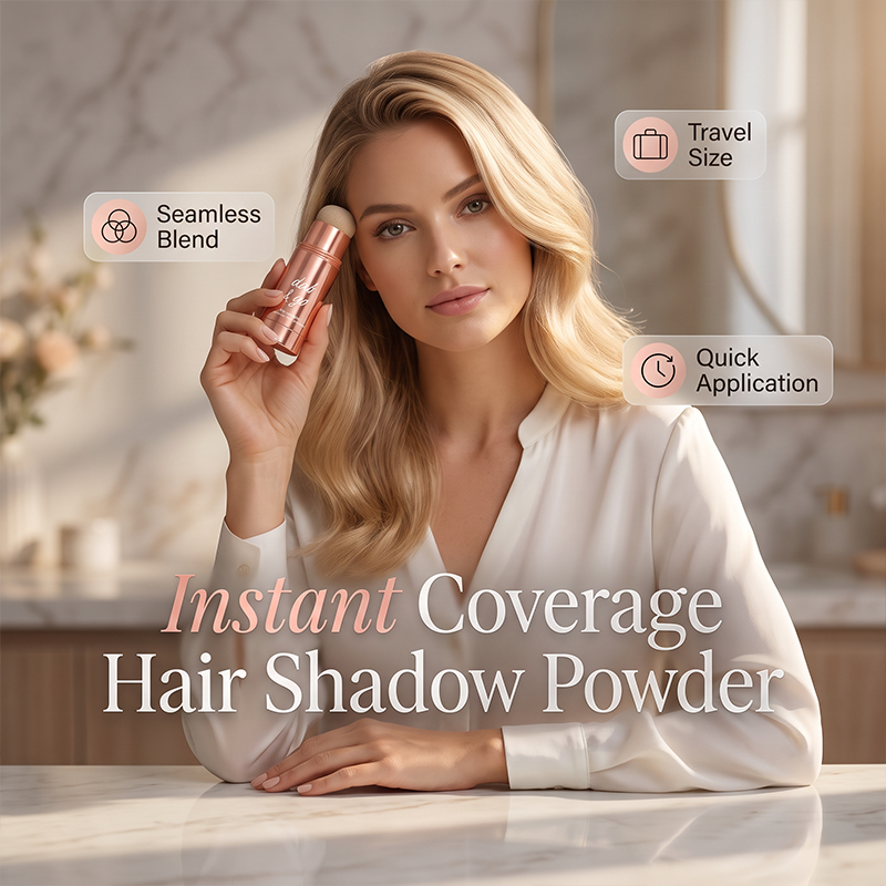🥳2026 HOT SALE🥳💞50K+ SOLD! 💇✨ 50% OFF! Instant Hair Shadow Powder Stick – sponge applicator fills thinning hairline, matte finish, all-day wear. Look fuller instantly! 🛡️💪