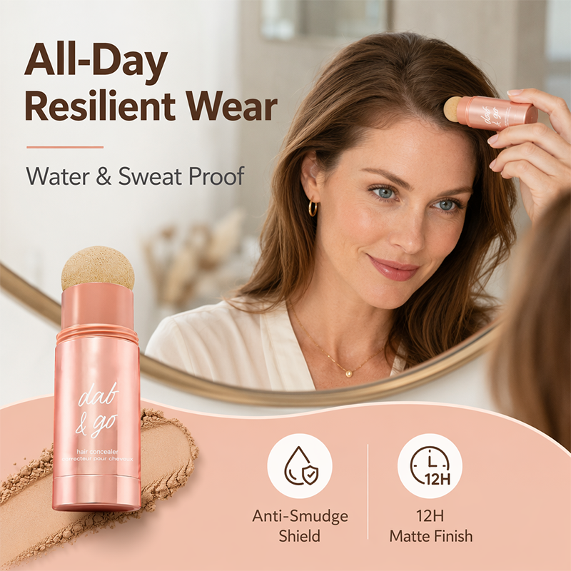🥳2026 HOT SALE🥳💞50K+ SOLD! 💇✨ 50% OFF! Instant Hair Shadow Powder Stick – sponge applicator fills thinning hairline, matte finish, all-day wear. Look fuller instantly! 🛡️💪
