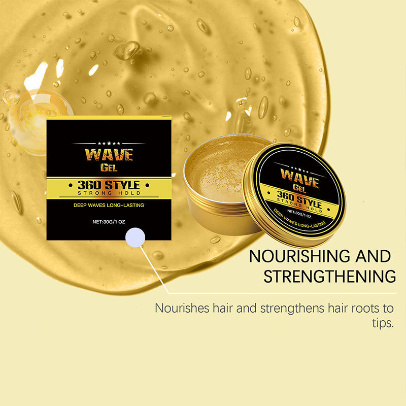 🥳2026 HOT SALE🥳💞50K+ SOLD! 💪🌊 50% OFF! Men's Strong Hold Wave Styling Gel – strong hold, natural finish, no stiffness. Quick styling for work or weekend! ✨✅