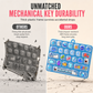 🥳2026 HOT SALE🥳💞50K+ SOLD! ⌨️🐾 50% OFF! Cute Animal 26-Key Mechanical Keyboard Fidget Keychain – tactile stress relief, spring-back keys, portable & durable. Fun for kids & adults! 🛡️💪