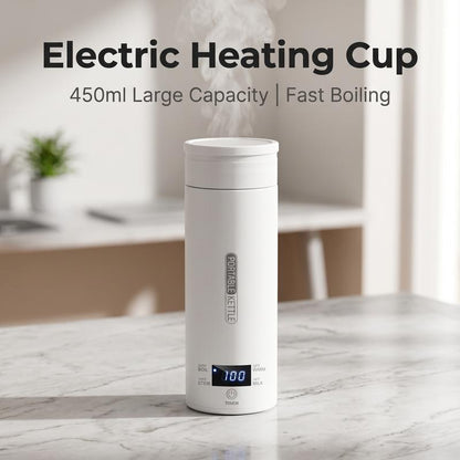🥳2026 HOT SALE🥳💞50K+ SOLD! 🌡️⚡ 50% OFF! 4-Temperature Portable Kettle – 45-100°C settings, leak-proof, 300W fast heat, 500ml stainless steel. Perfect for baby milk, tea & coffee on the go! 🍼✅