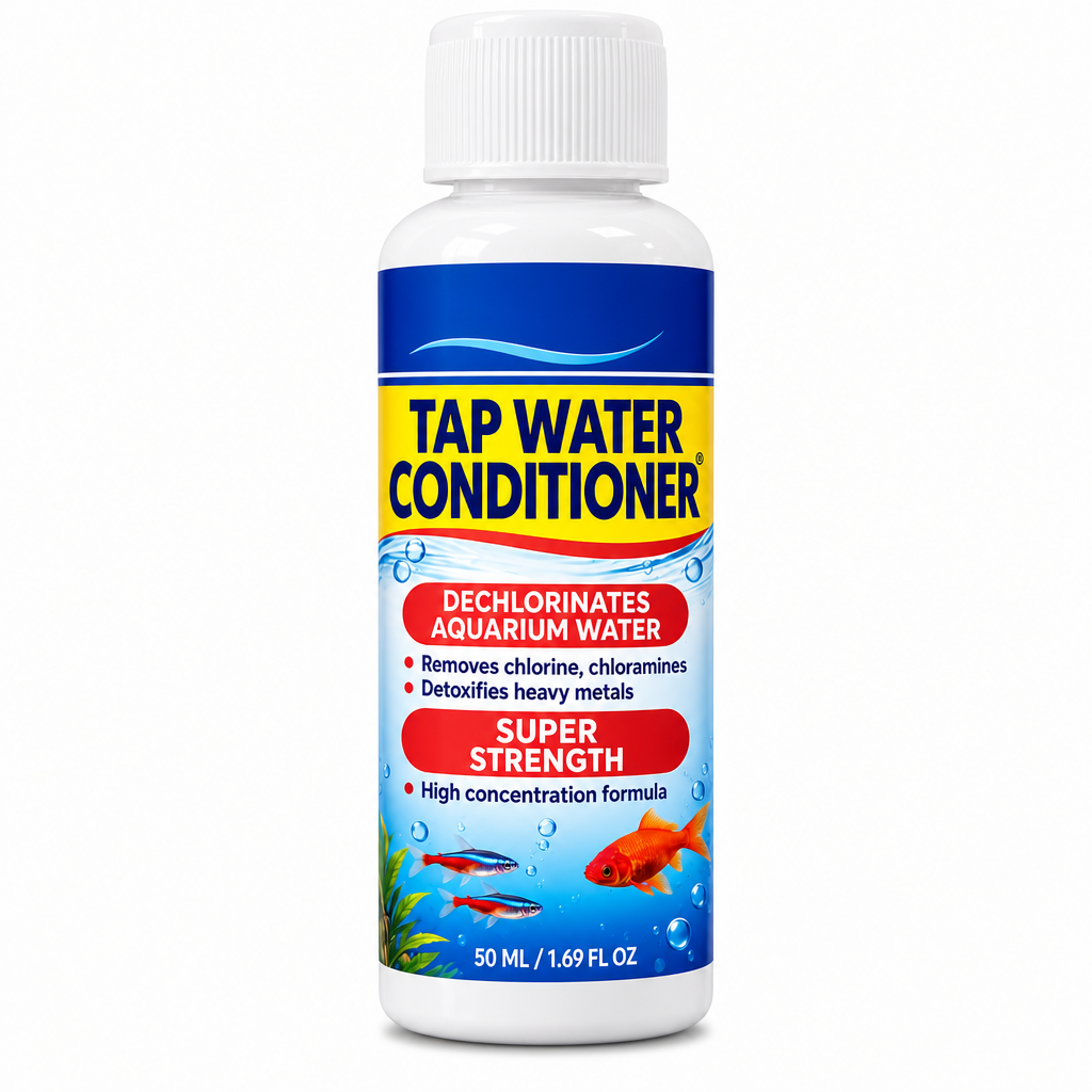 🥳2026 HOT SALE🥳💞50K+ SOLD! 🐠💧 50% OFF! Aquarium Water Clarifier – instantly neutralises chlorine & toxins, conditions tap water, keeps fish happy. 50ml easy 3-step care! 🛡️✅