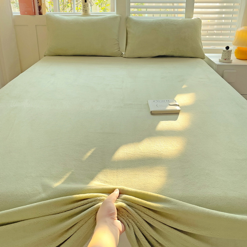 🥳2026 HOT SALE🥳💞50K+ SOLD! 🛏️❄️ 50% OFF! Cozy 3-Piece Bedding Set – instant warmth, anti-static & shed-resistant. 1 sheet + 2 pillowcases, machine washable for cosy winter nights! ✨💚