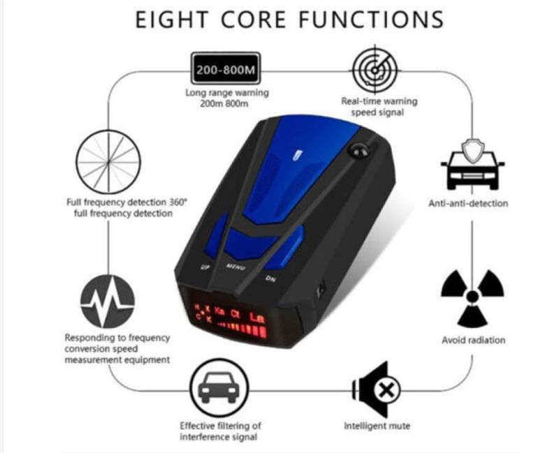 🥳2026 HOT SALE🥳💞50K+ SOLD! 📡🚗 50% OFF! Vehicle Radar Signal Alert Device – visual & voice alerts, dashboard mount, 3 colours. Stay aware of compatible signals while driving! 🛡️✅