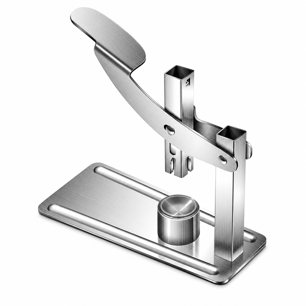 🥳2026 HOT SALE🥳💞50K+ SOLD! 🌰🔧 50% OFF! Stainless Steel Chestnut & Nut Cracker – lever action saves hand strain, stable base & safe scoring. Crack nuts easily! 🛡️✅