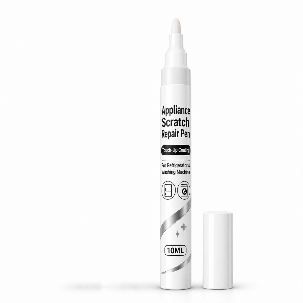 🥳2026 HOT SALE🥳💞50K+ SOLD! 🧊🖊️ 50% OFF! Appliance Scratch Repair Pen – quick-dry formula hides scratches on fridges & washing machines. Black or white, easy 3-step fix! 🛡️✅