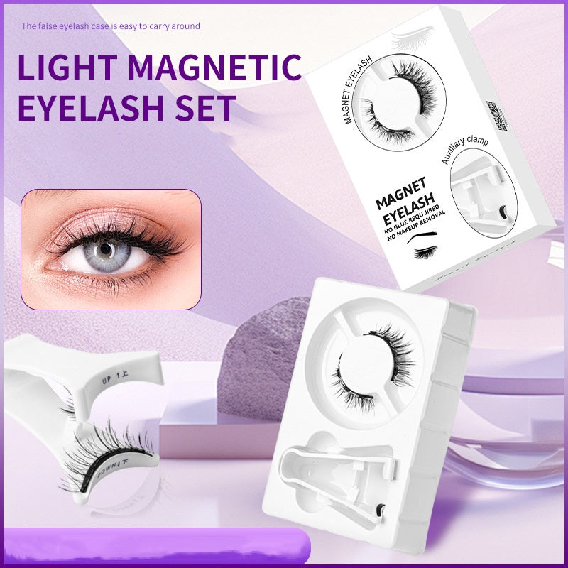 🥳2026 HOT SALE🥳💞50K+ SOLD! 👀✨ 50% OFF! Reusable Magnetic Eyelashes with Applicator – no glue, feather-light C-curl & built-in eyeliner effect. Flawless lashes in seconds! 💖✅