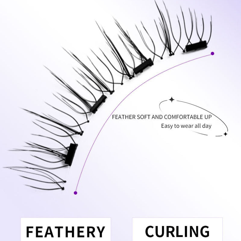 🥳2026 HOT SALE🥳💞50K+ SOLD! 👀✨ 50% OFF! Reusable Magnetic Eyelashes with Applicator – no glue, feather-light C-curl & built-in eyeliner effect. Flawless lashes in seconds! 💖✅
