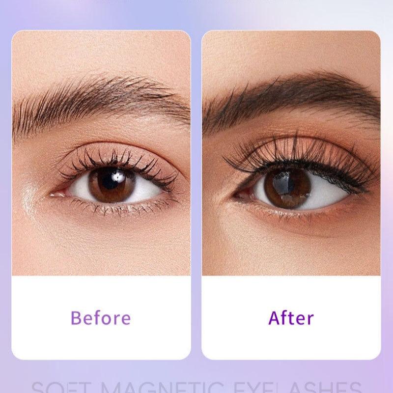 🥳2026 HOT SALE🥳💞50K+ SOLD! 👀✨ 50% OFF! Reusable Magnetic Eyelashes with Applicator – no glue, feather-light C-curl & built-in eyeliner effect. Flawless lashes in seconds! 💖✅