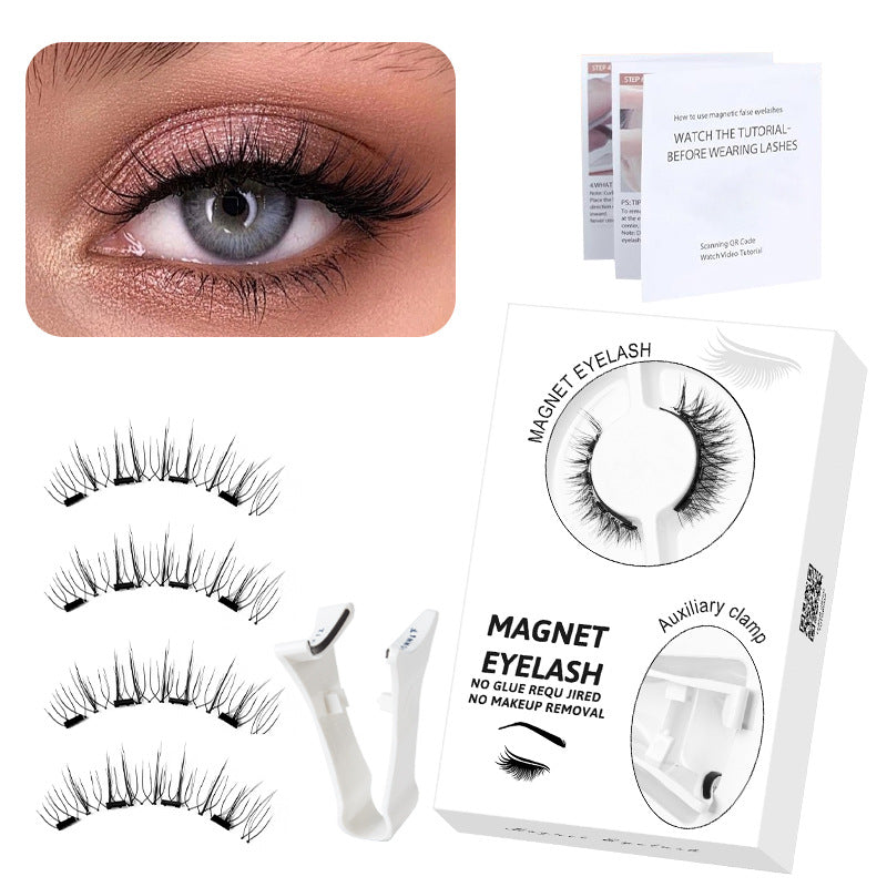 🥳2026 HOT SALE🥳💞50K+ SOLD! 👀✨ 50% OFF! Reusable Magnetic Eyelashes with Applicator – no glue, feather-light C-curl & built-in eyeliner effect. Flawless lashes in seconds! 💖✅