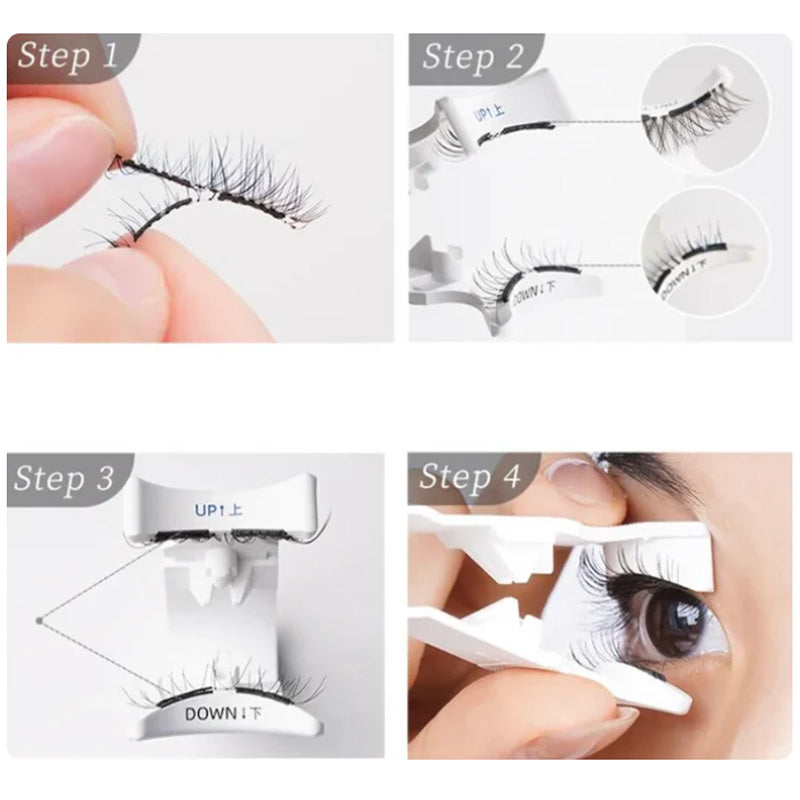 🥳2026 HOT SALE🥳💞50K+ SOLD! 👀✨ 50% OFF! Reusable Magnetic Eyelashes with Applicator – no glue, feather-light C-curl & built-in eyeliner effect. Flawless lashes in seconds! 💖✅
