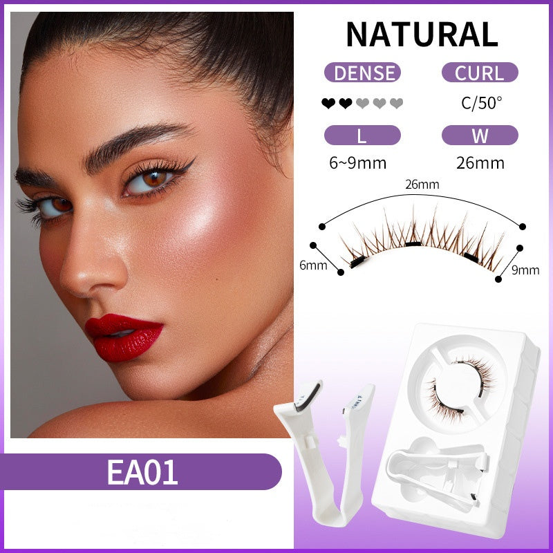 🥳2026 HOT SALE🥳💞50K+ SOLD! 👀✨ 50% OFF! Reusable Magnetic Eyelashes with Applicator – no glue, feather-light C-curl & built-in eyeliner effect. Flawless lashes in seconds! 💖✅