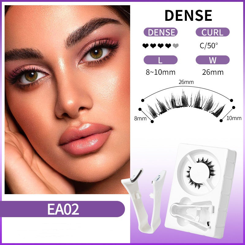 🥳2026 HOT SALE🥳💞50K+ SOLD! 👀✨ 50% OFF! Reusable Magnetic Eyelashes with Applicator – no glue, feather-light C-curl & built-in eyeliner effect. Flawless lashes in seconds! 💖✅