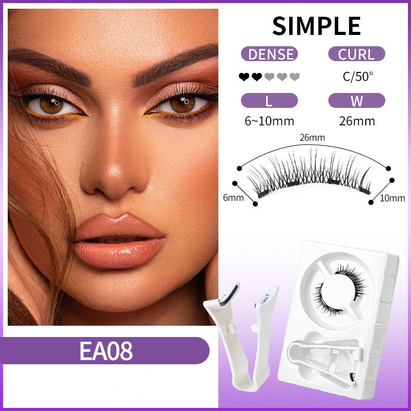 🥳2026 HOT SALE🥳💞50K+ SOLD! 👀✨ 50% OFF! Reusable Magnetic Eyelashes with Applicator – no glue, feather-light C-curl & built-in eyeliner effect. Flawless lashes in seconds! 💖✅