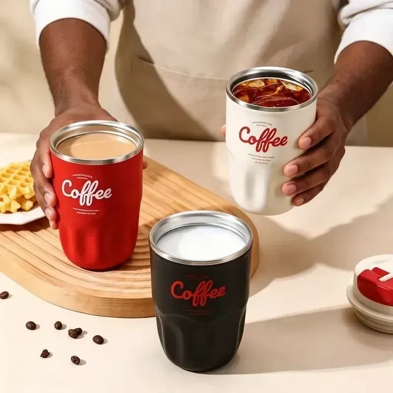 🥳2026 HOT SALE🥳💞50K+ SOLD! ☕🌡️ 50% OFF! Portable Smart Thermal Coffee Cup – touch temperature display, 316 stainless steel, 12-hour insulation & leakproof. Perfect for commutes & travel! 🛡️✅