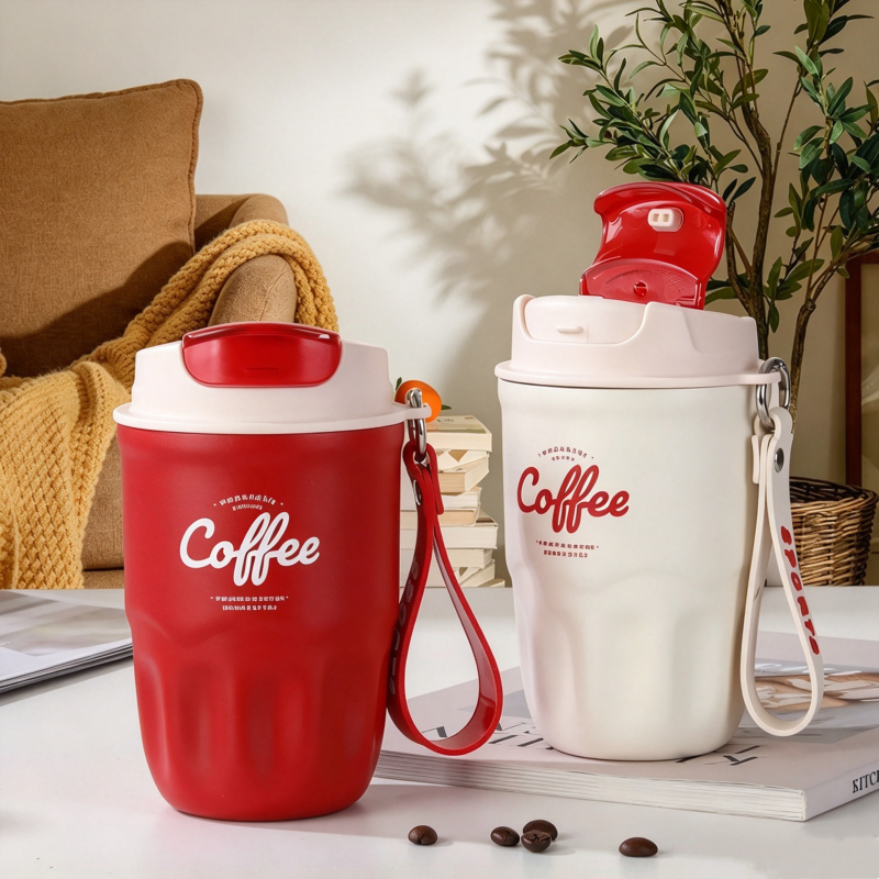 🥳2026 HOT SALE🥳💞50K+ SOLD! ☕🌡️ 50% OFF! Portable Smart Thermal Coffee Cup – touch temperature display, 316 stainless steel, 12-hour insulation & leakproof. Perfect for commutes & travel! 🛡️✅