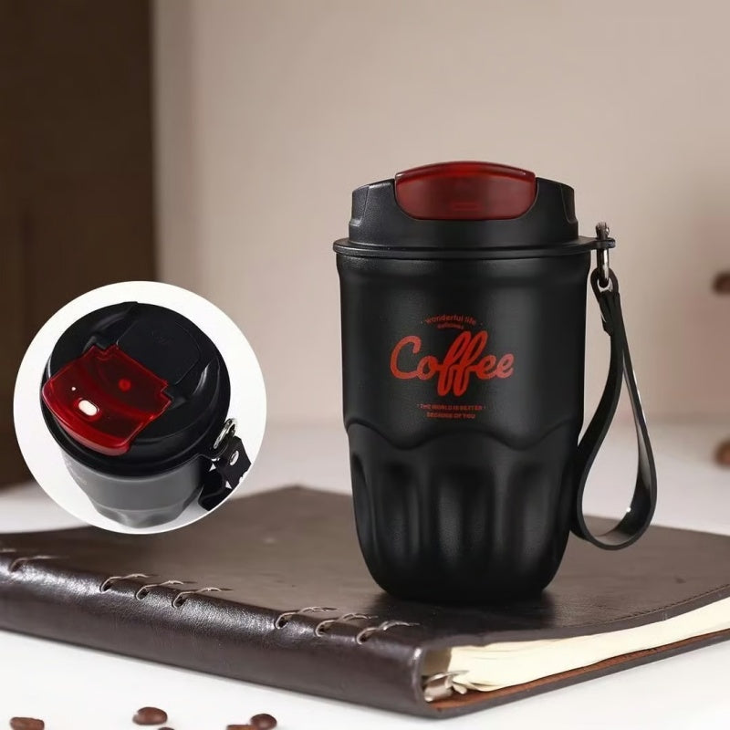 🥳2026 HOT SALE🥳💞50K+ SOLD! ☕🌡️ 50% OFF! Portable Smart Thermal Coffee Cup – touch temperature display, 316 stainless steel, 12-hour insulation & leakproof. Perfect for commutes & travel! 🛡️✅
