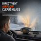 🥳2026 HOT SALE🥳💞50K+ SOLD! 🚗🔥 50% OFF! Mini 12V Car Defroster Fan – directed warm airflow clears windshield frost & fog fast. Swivel base, plug-and-play, safer winter driving! 🛡️✅