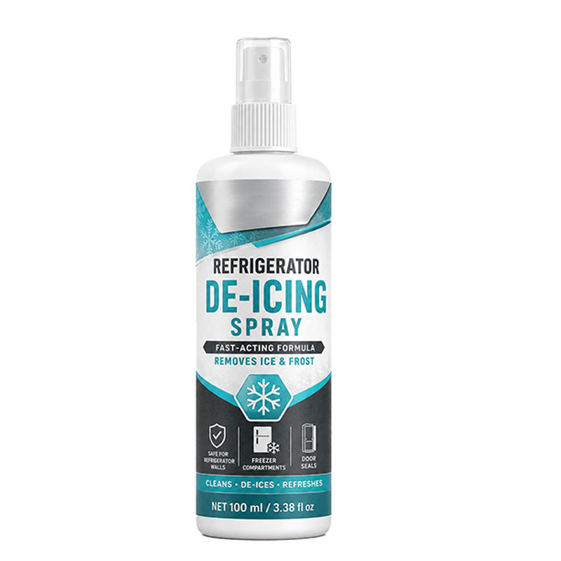 🥳2026 HOT SALE🥳💞50K+ SOLD! 🧊🧼 50% OFF! Refrigerator De-Icing Spray – dissolves thick frost fast, freshens freezer air & reaches tight corners. Includes scraper & towel, no more hard scraping! 🛡️✅