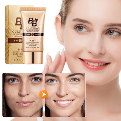 🥳2026 HOT SALE🥳💞50K+ SOLD! 🐌✨ Snail BB Cream – buildable coverage, snail mucin & licorice, SPF 50+. Lightweight, moisturising all-in-one base for busy mornings! ☀️💚