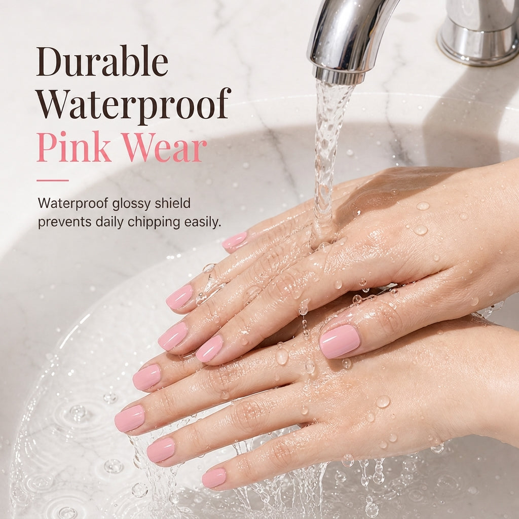 🥳2026 HOT SALE🥳💞50K+ SOLD! 💅✨ 50% OFF! Quick-Dry Waterproof Nail Polish – fast air-dry, chip-free glossy pink, salon-grade finish. Elegant nails every day! 💖✅