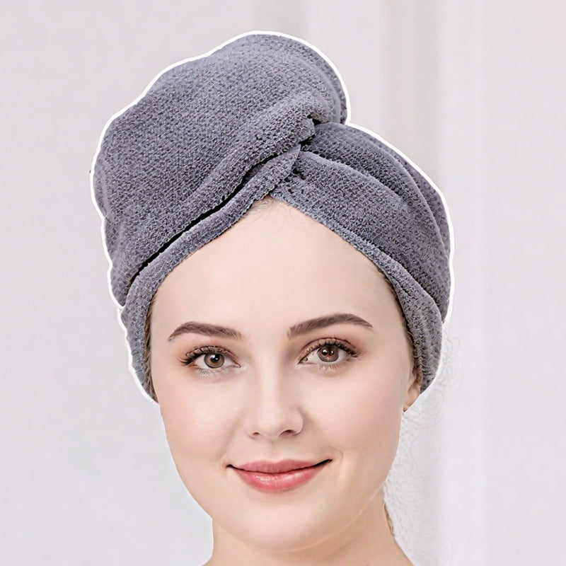 🥳2026 HOT SALE🥳💞50K+ SOLD! 🛁👗 50% OFF! Plus Size Towel Wrap Robe Set with Drying Cap – ultra-soft warm fabric, chic bow & secure fit. Cosy, absorbent post-bath comfort! ✨💪
