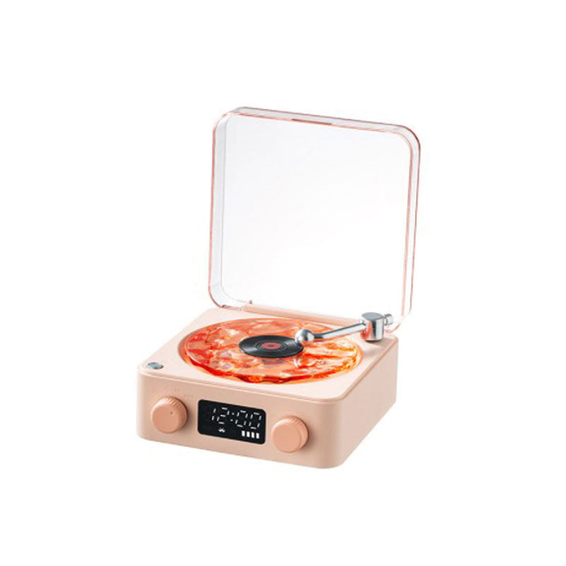🥳2026 HOT SALE🥳💞50K+ SOLD! 🎶🌙 50% OFF! Retro Record Player Bluetooth Stereo & Sleep Aid – soothing natural sounds, 360° surround & romantic lights. Relax and sleep better! ✨💚