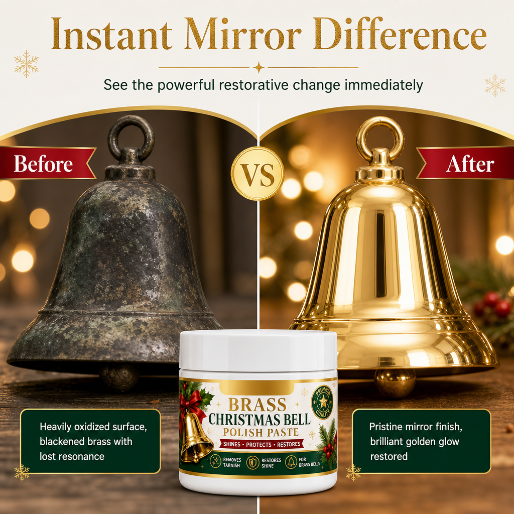 🥳2026 HOT SALE🥳💞50K+ SOLD! 🔔✨ 50% OFF! Brass & Copper Polish Cream – removes tarnish & oxidation, restores golden shine with anti-tarnish protection. For bells, instruments & décor! 🛡️💪