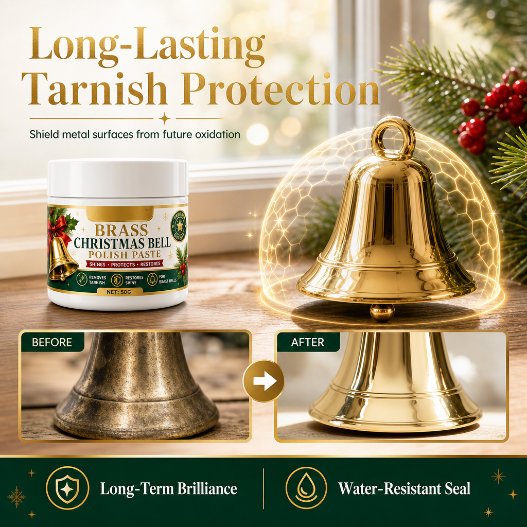 🥳2026 HOT SALE🥳💞50K+ SOLD! 🔔✨ 50% OFF! Brass & Copper Polish Cream – removes tarnish & oxidation, restores golden shine with anti-tarnish protection. For bells, instruments & décor! 🛡️💪